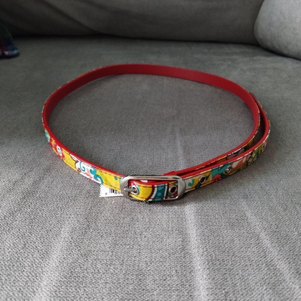 Vera Bradley Provencal Belt NWT Size S/M